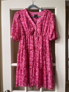 Taylor Hot Pink Dress
